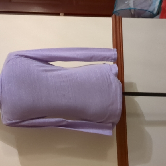 Old Navy purple long sleeved shirt - Picture 4 of 8